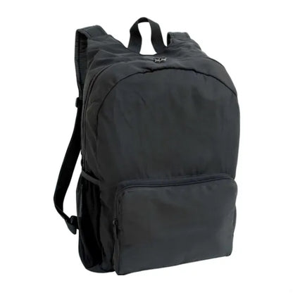 Foldable Backpack w/ Zippered Front Pocket