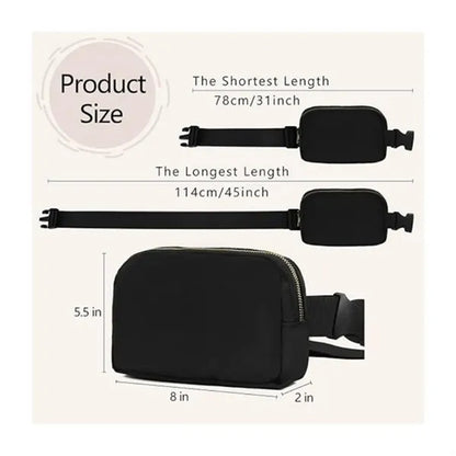 Adjustable Strap Crossbody  Bag