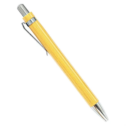 Bamboo Retractable Ballpoint Pen