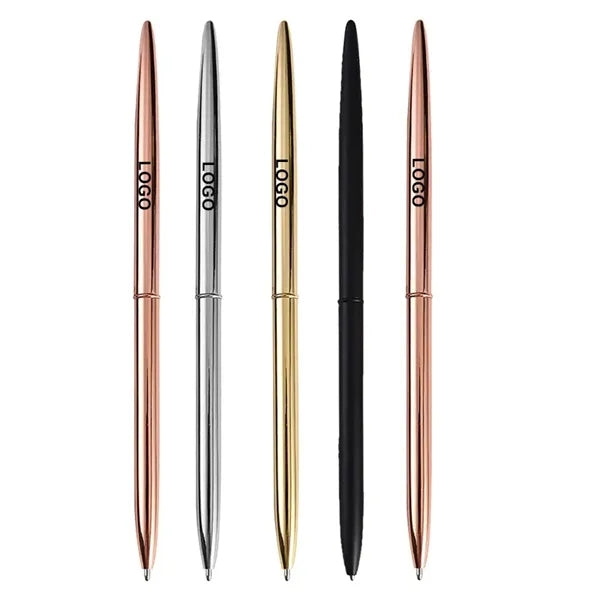 Metal Gold Silver Ballpoint Pens