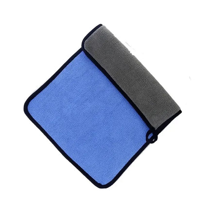 ultra absorption soft Double-side plush car drying towel