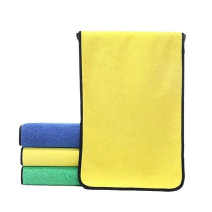 ultra absorption soft Double-side plush car drying towel
