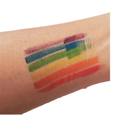 6 Colors Rainbow Crayon