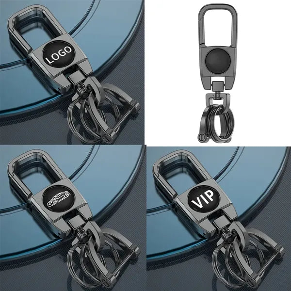 Car alloy keychain