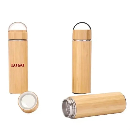 16oz Bamboo Thermos