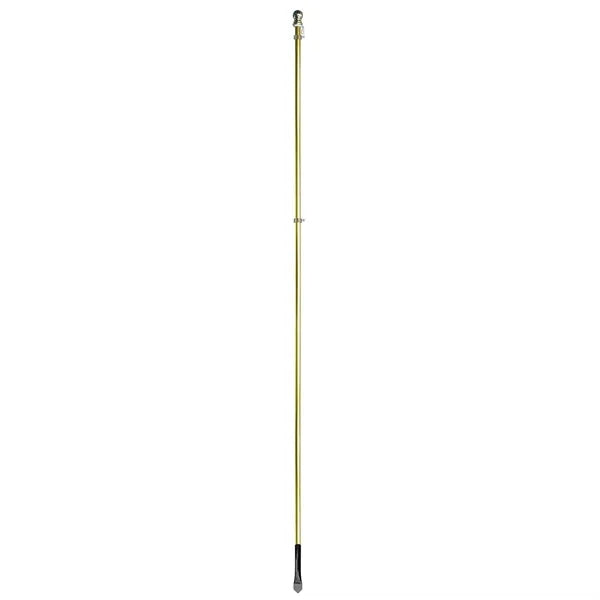 10' Gold Aluminum Display Pole