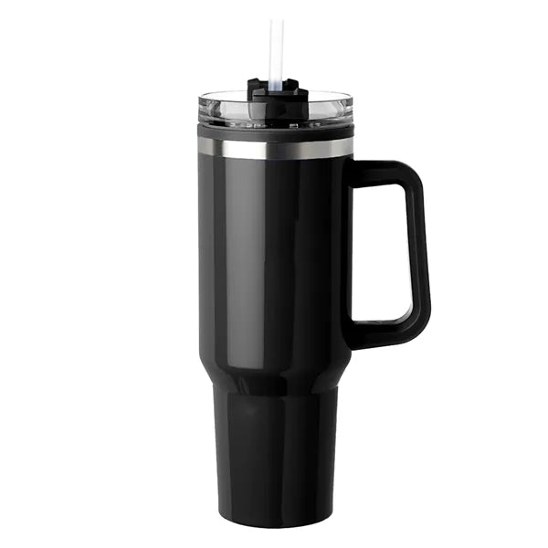 Premium 40 oz. Stainless Steel Hugo Travel Mugs