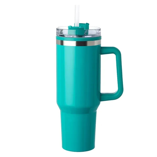 Premium 40 oz. Stainless Steel Hugo Travel Mugs
