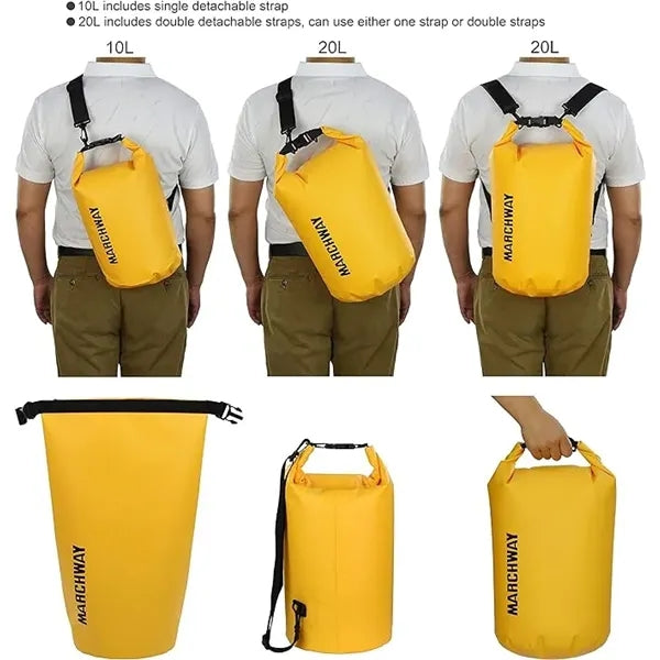 Floating Waterproof Dry Bag Backpack 10L