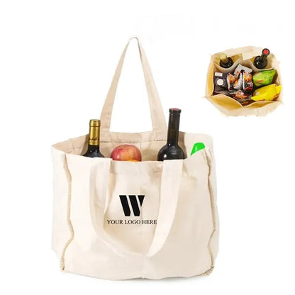 Canvas Grocery Tote Bag