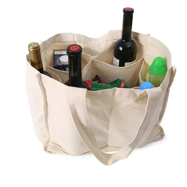 Canvas Grocery Tote Bag