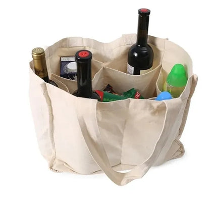 Canvas Grocery Tote Bag