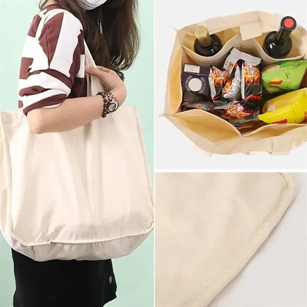 Canvas Grocery Tote Bag