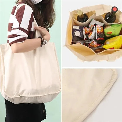 Canvas Grocery Tote Bag