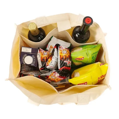 Canvas Grocery Tote Bag