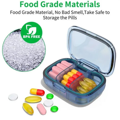 Small Pill Box 3 Compartments