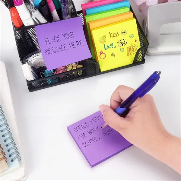 Sticky Notes 3x3 inch Self-Stick Pads 100 sheets Customize