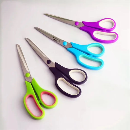 Scissors Sharp Shears Soft Handles Stainless Steel