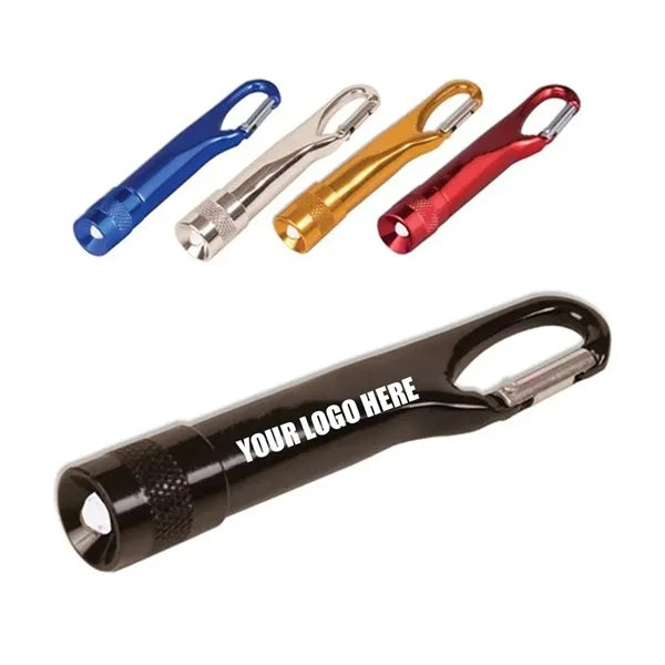 Customized Metal Carabiner Flashlight