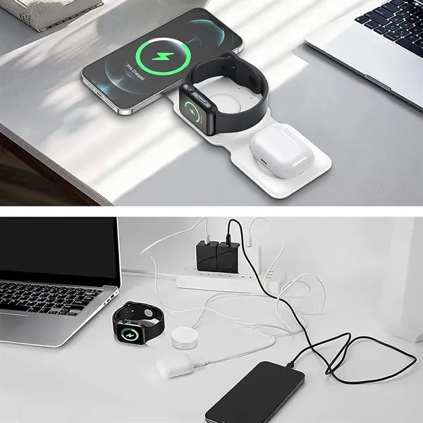 3 In 1 Foldable Wireless Charger