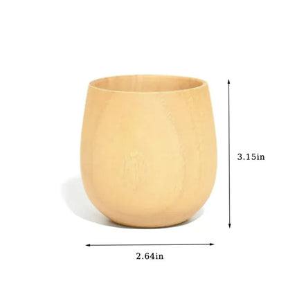 9Oz Wooden Cup