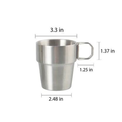 Stainless Steel Camping Mugs