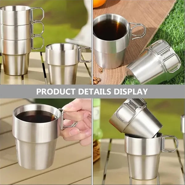 Stainless Steel Camping Mugs