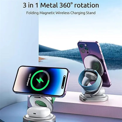 3 In 1 Wireless Charging Station