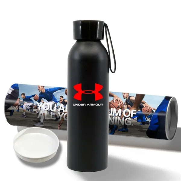 20 oz Aluminum Bottle with Shipping Tube