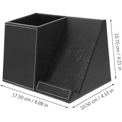 Pen Holder With Wireless Charging