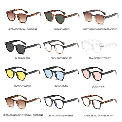 Round Tinted Sunglasses