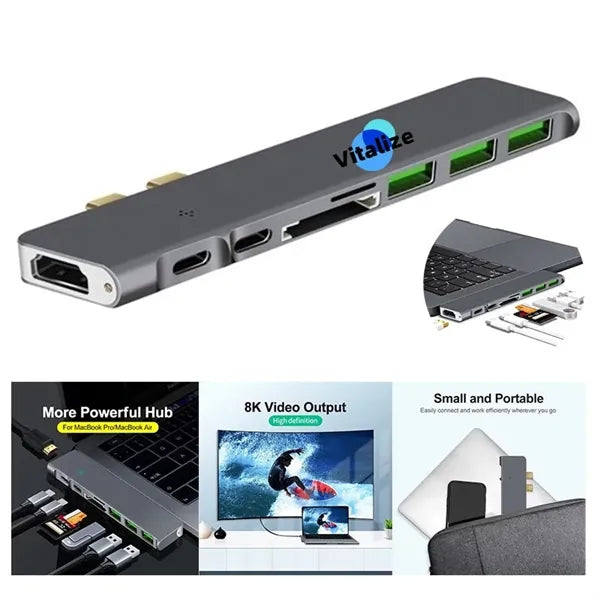 8-In-1 USB C Hub Adapter