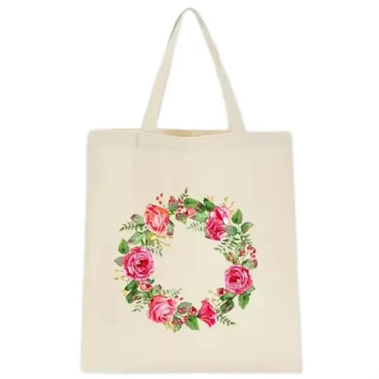 Cotton Long Handle Tote Bag