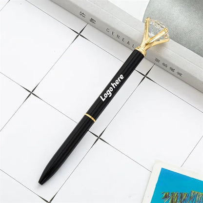 Fashionable Ballpoint Pen With Diamond