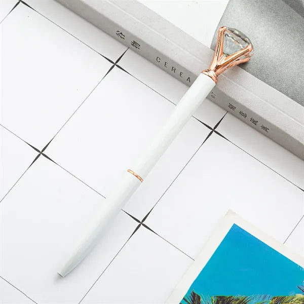 Fashionable Ballpoint Pen With Diamond