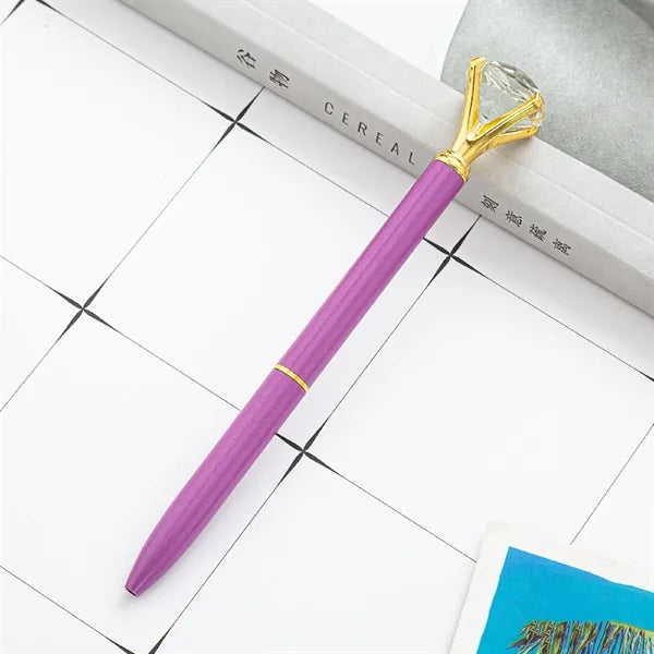 Fashionable Ballpoint Pen With Diamond