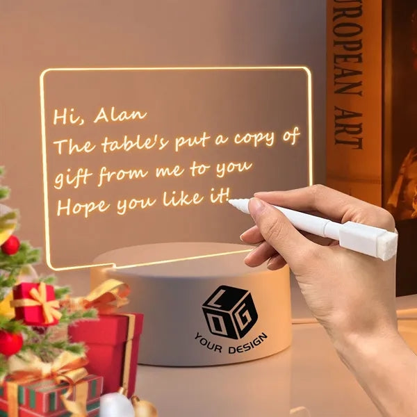 Writing Board Acrylic Night Light