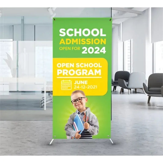 Adjustable X Banner Stands (3Ft X 4.5Ft)