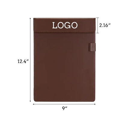 Pu Leather Clipboard With Pen Holder Multi-style
