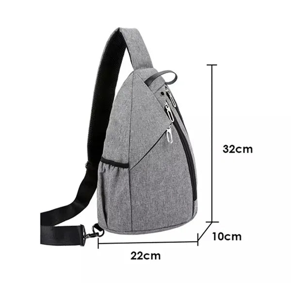 Crossbody Bag USB Charging Backpack