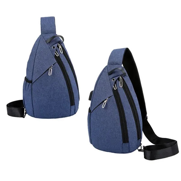 Crossbody Bag USB Charging Backpack