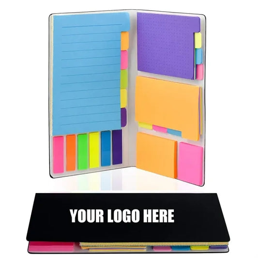Custom Assorted Tab Office Sticky Notes Set