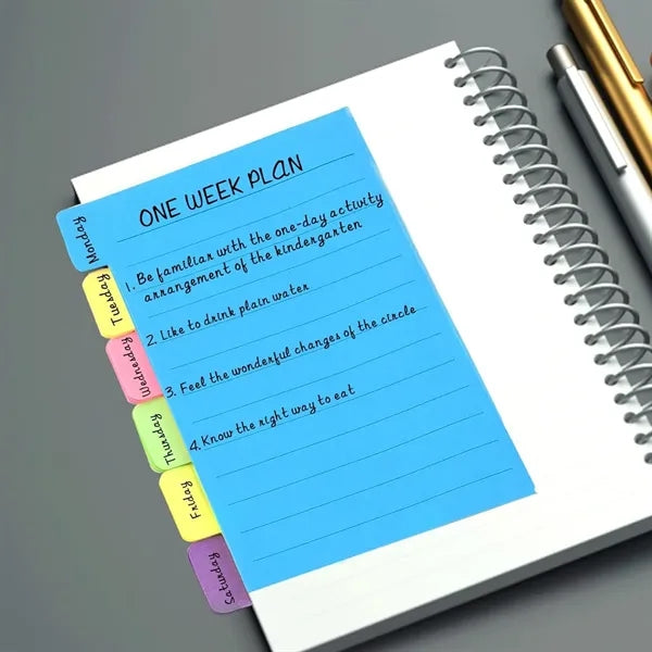 Custom Assorted Tab Office Sticky Notes Set