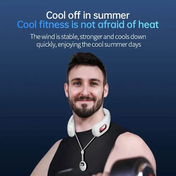 Mobie Noise Reduction Magnetically Absorbing Halterneck Fan