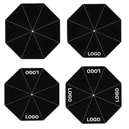 Auto Open & Close Collapsible 10 Ribs Travel Umbrella