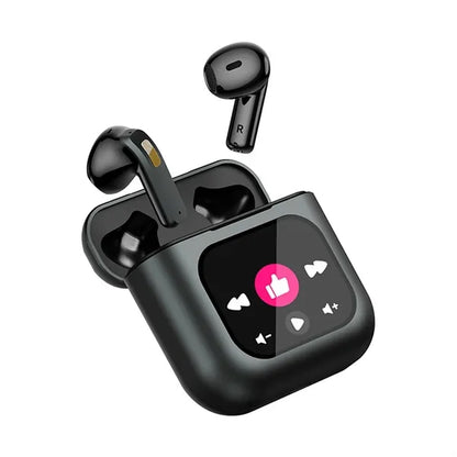 Wireless Earbuds With Lcd Smart Touch Screen