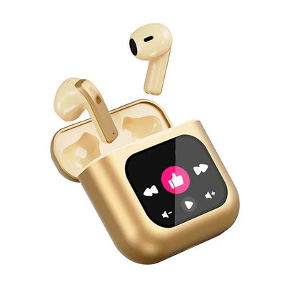 Wireless Earbuds With Lcd Smart Touch Screen