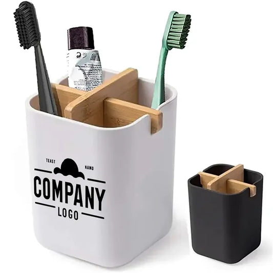 Bamboo Toothbrush Holder