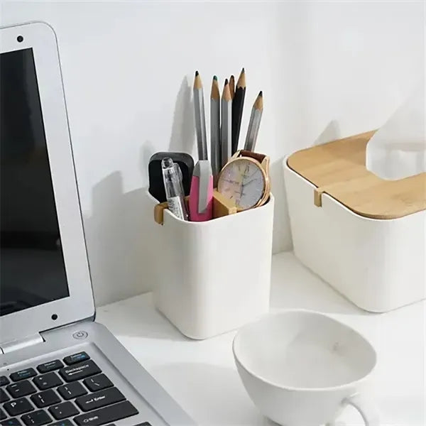 Bamboo Toothbrush Holder