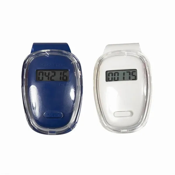 Lcd Display Counter Walking Pedometer With Clip